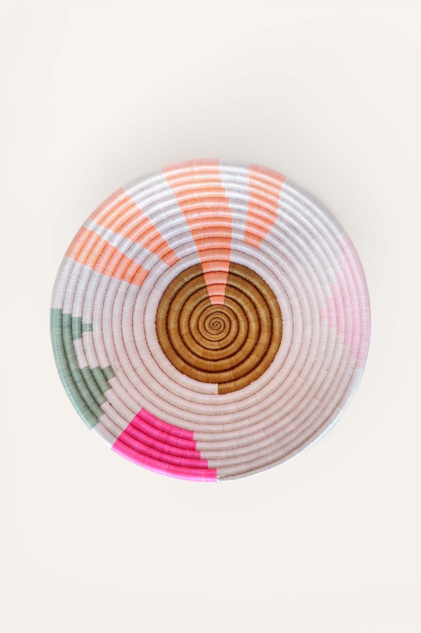 Geo Pastel Plateau Basket