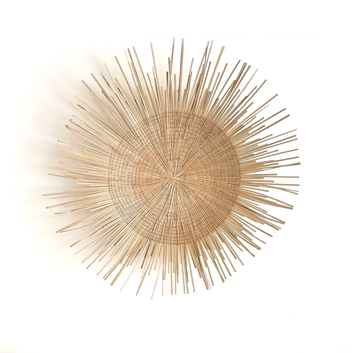 Natural Sunburst Plate Wall Hanging Baskets Mbare M