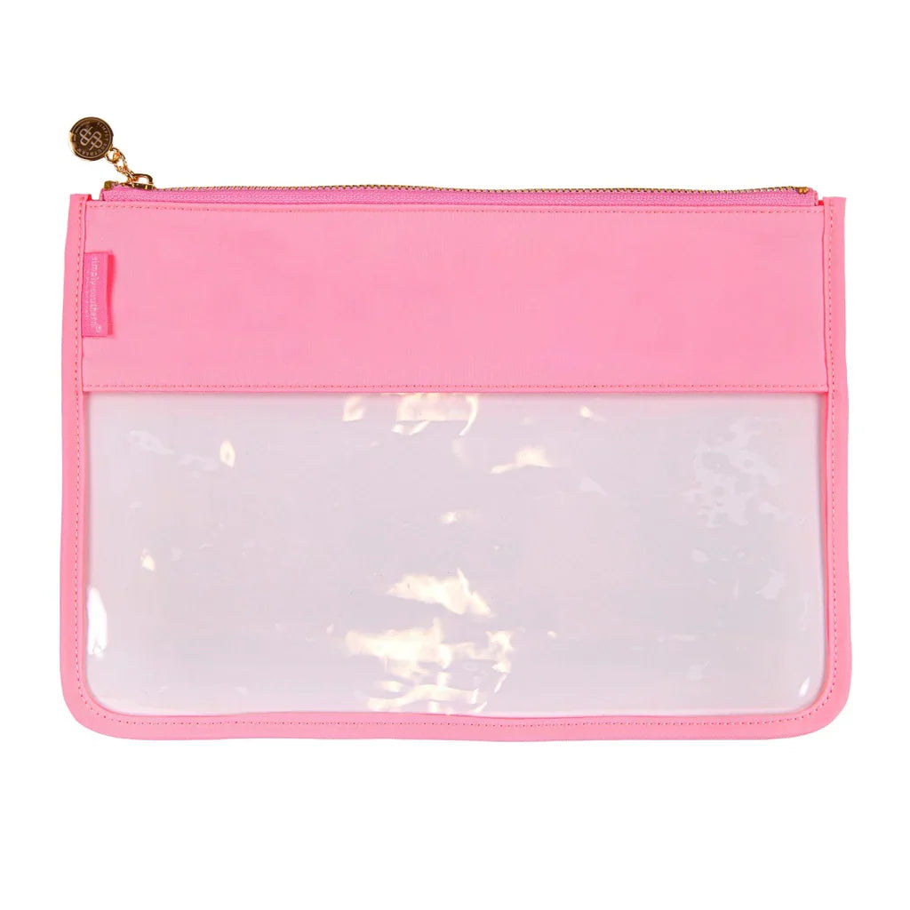 Clear Zip Letter Bag
