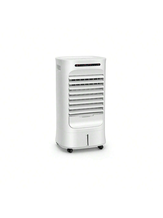 4-In-1 Portable Evaporative Air Cooler With Timer And 3 Modes-White