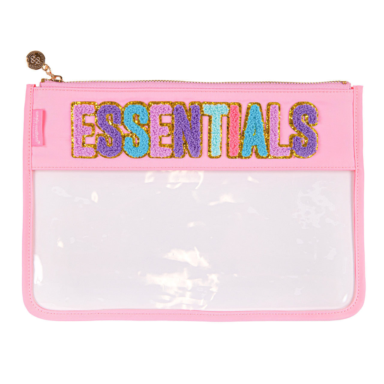 Clear Zip Letter Bag