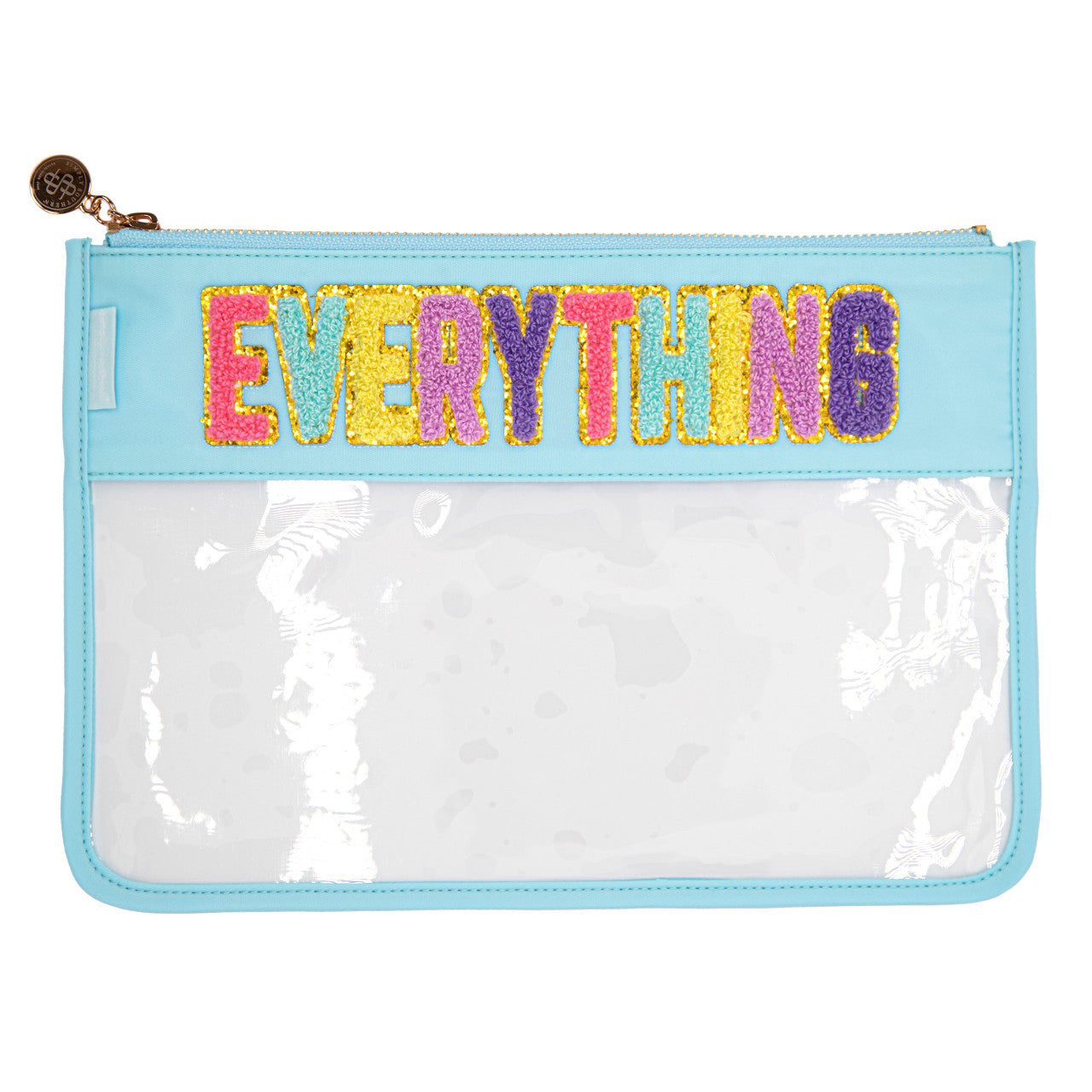 Clear Zip Letter Bag