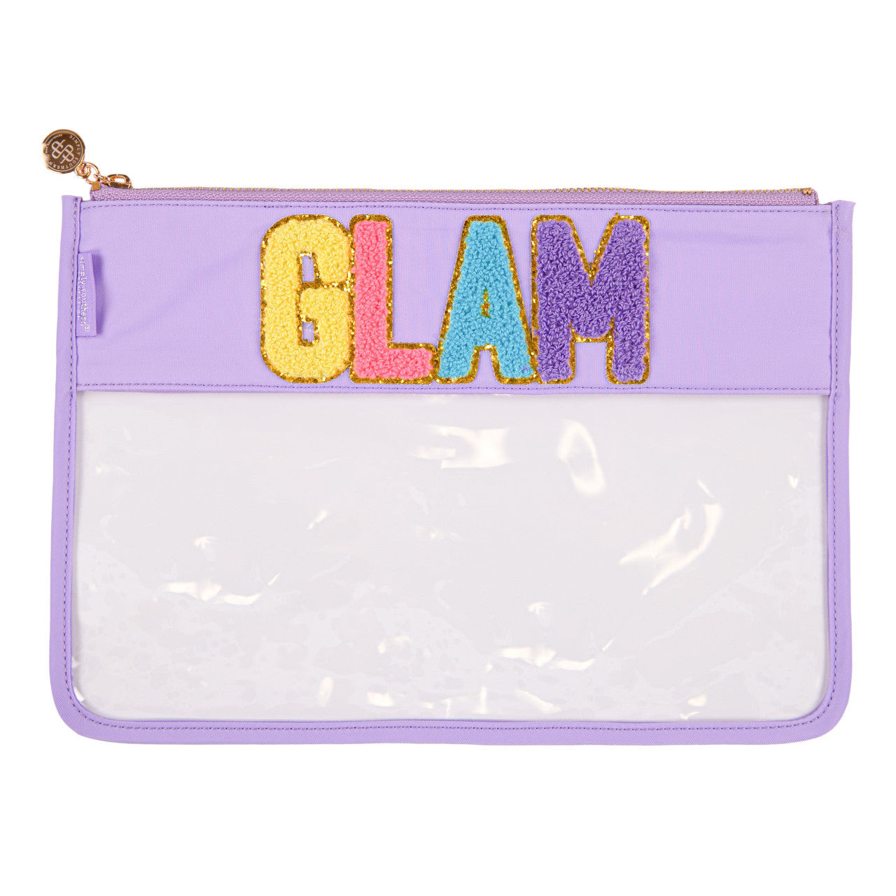 Clear Zip Letter Bag
