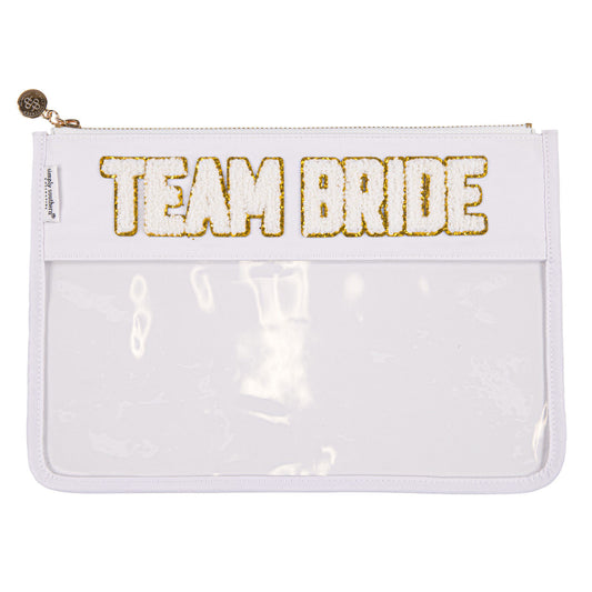 Clear Zip Letter Bag