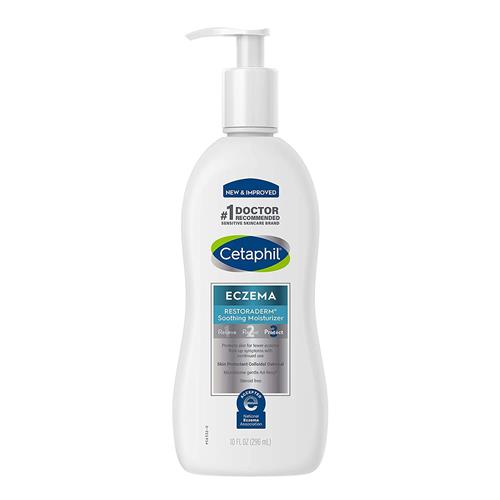 Cetaphil Restoraderm Soothing Moisturizer, For Eczema Prone Skin, 10 fl oz, For Dry, Itchy, Irritated Skin