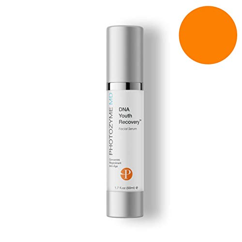 Photozyme DNA Youth Recovery Anti Aging Facial Serum | DNA Repair Enzymes | Beauty Skincare Treatment for Fine Lines, Wrinkles, Acne Scars | UV Dark Spot Corrector | 1.7 Fl Oz