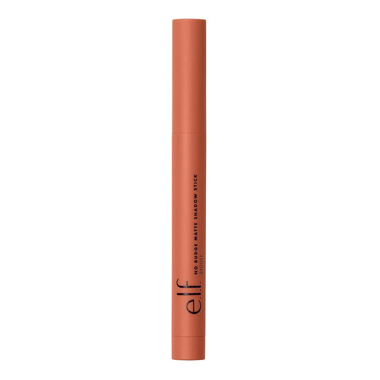 e.l.f. No Budge Matte Shadow Stick, One-Swipe Cream Eyeshadow Stick, Long-Wear &amp; Crease Resistant, Matte Finish, Groovy