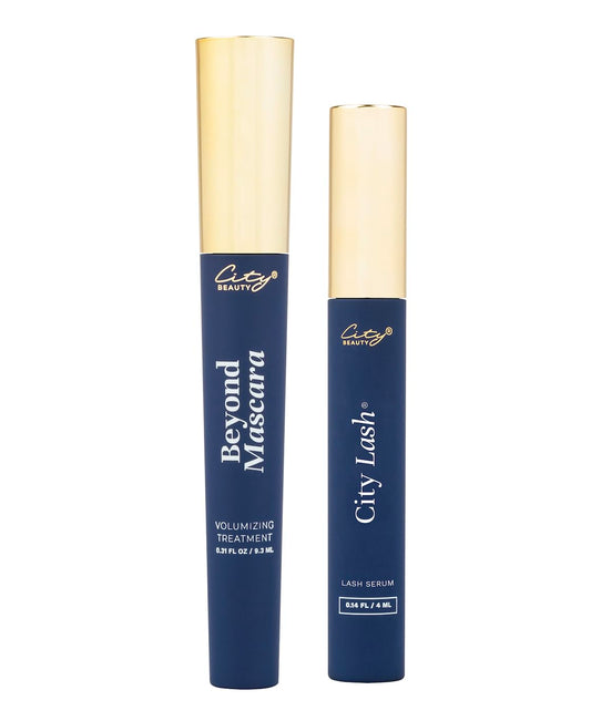 City Beauty “Let It Grow” Bundle - 2 Piece Lash Solution - Beyond Mascara and City Lash - Nourish & Lengthen Eyelashes