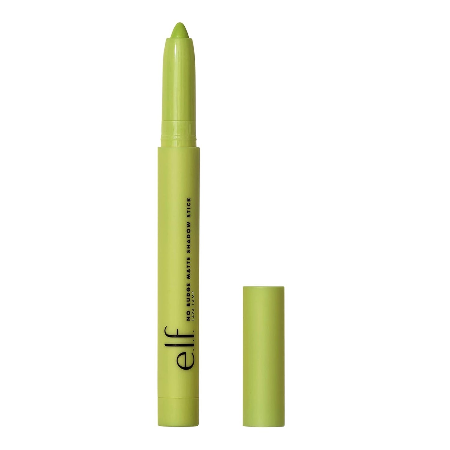 e.l.f. No Budge Matte Shadow Stick, One-Swipe Cream Eyeshadow Stick, Long-Wear &amp; Crease Resistant, Matte Finish, Lava Lamp