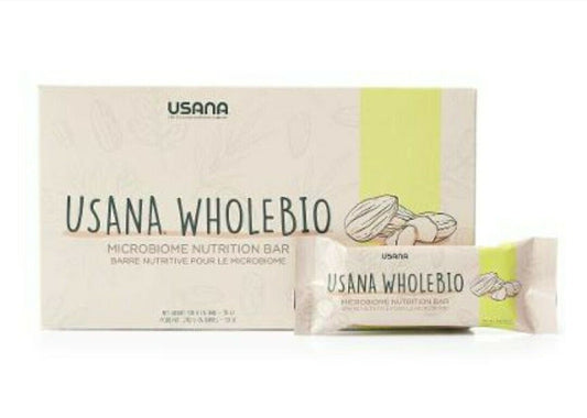3 Boxes of Usana WHOLEBIO Micro Nutrition Bar Fiber Digestive Health 14 bars ea