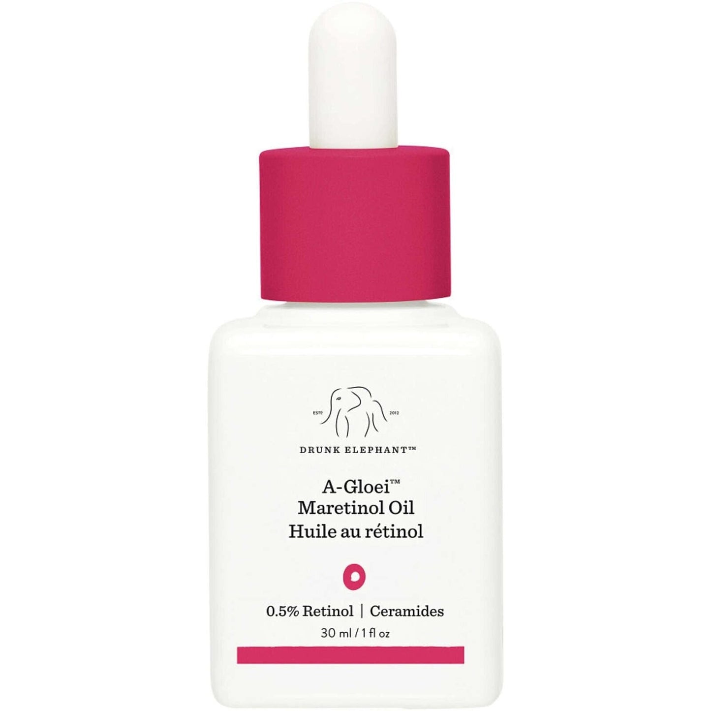 Drunk Elephant A-Gloei Maretinol Oil Gentle Vegan Virgin Marula Rich 30ml NEW