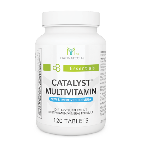 3 Bottles Mannatech Catalyst Multivitamin Zinc Vitamin A C D E B12 120 Tabs NEW