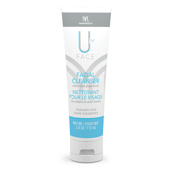 3 Tubes Mannatech Uth Facial Cleanser Exfoliate Wash Away Dirt 3.8 oz ea NEW