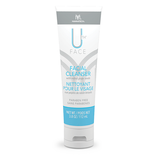 3 Tubes Mannatech Uth Facial Cleanser Exfoliate Wash Away Dirt 3.8 oz ea NEW