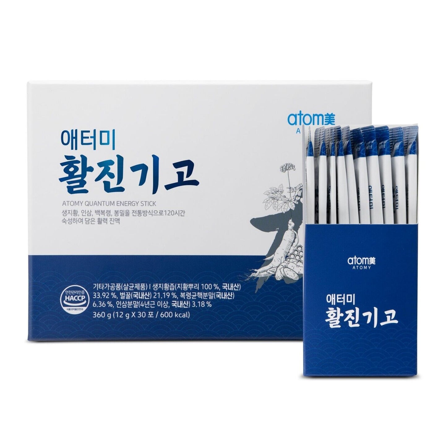 Atomy Quantum Energy Stick Supplement Fast Absorption Traditional 30x 10g ea NEW