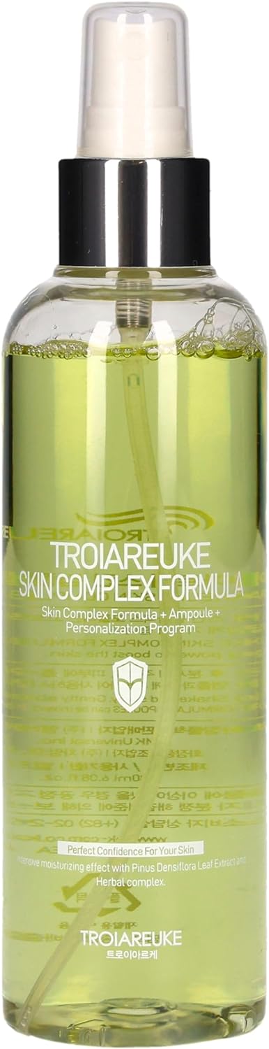 TROIAREUKE H+ Cocktail Ampoule Toner (Green, 6.76 Fl. Oz.)