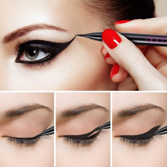 Docolor Waterproof Eyeliner Pen��Update�� Super Slim Precise All Day Black Professional Makeup Liquid Eye Liner Pencil for Women