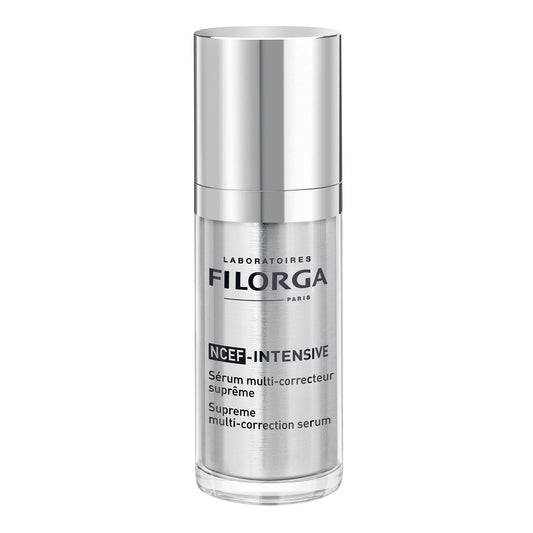Filorga NCEF-Intensive Multi-Correction Face Serum, Concentrated Anti Aging Treatment with Retinol and Vitamin C for Wrinkle Reduction and Firming Skin Care, 1 fl. oz.