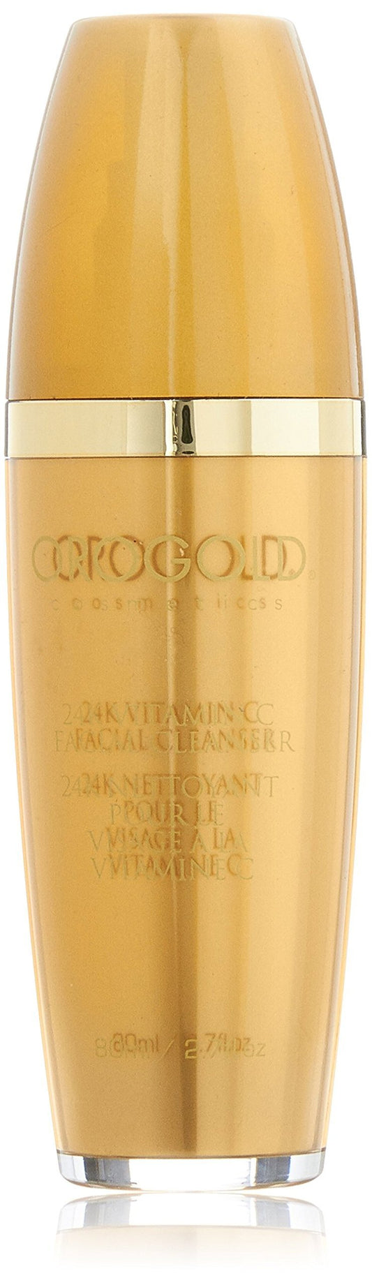 Orogold 24K Vitamin C Face Cleanser - Contains Gold, Witch Hazel, Aloe Vera - Not Tested on Animals - 2.7 Fl. Oz.