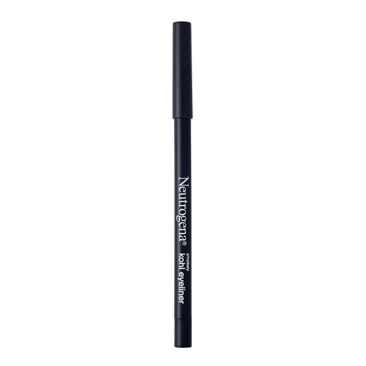 Neutrogena Smokey Kohl Eyeliner with Antioxidant Vitamin E, Water-Resistant &amp; Smooth-Gliding Eyeliner Makeup, Smokey Gray, 0.014 oz