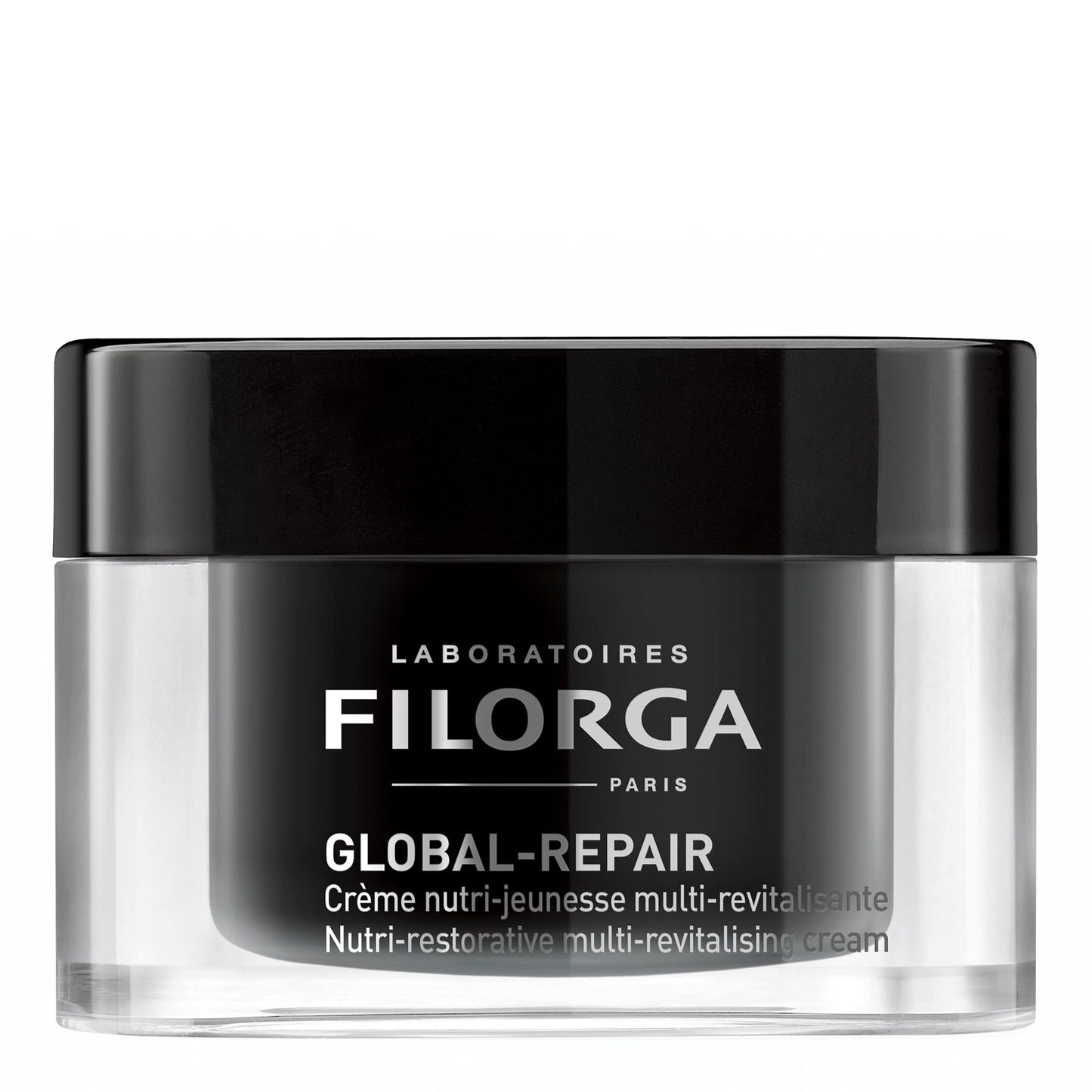 Filorga Global-Repair Anti Aging Daily Face Cream, Moisturizing Ceramides and Vitamins Reduce Deep Wrinkles and Boost Skin Firmness for Complexion Hydration Day or Night, 1.69 fl. oz.