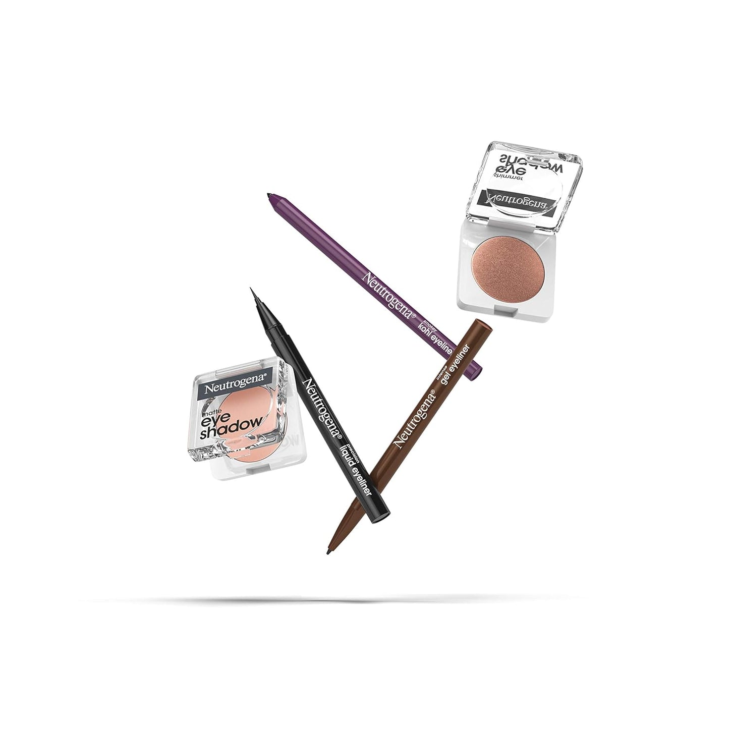 Neutrogena Smokey Kohl Eyeliner with Antioxidant Vitamin E, Water-Resistant &amp; Smooth-Gliding Eyeliner Makeup, Smokey Gray, 0.014 oz