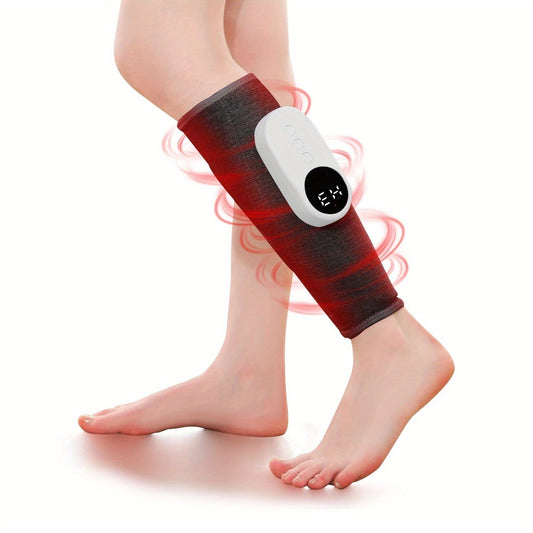 Cordless Leg Massager with Heated Calf Air Compression - Relieve Pain & Improve Circulation - Perfect Gift for Men & Women!