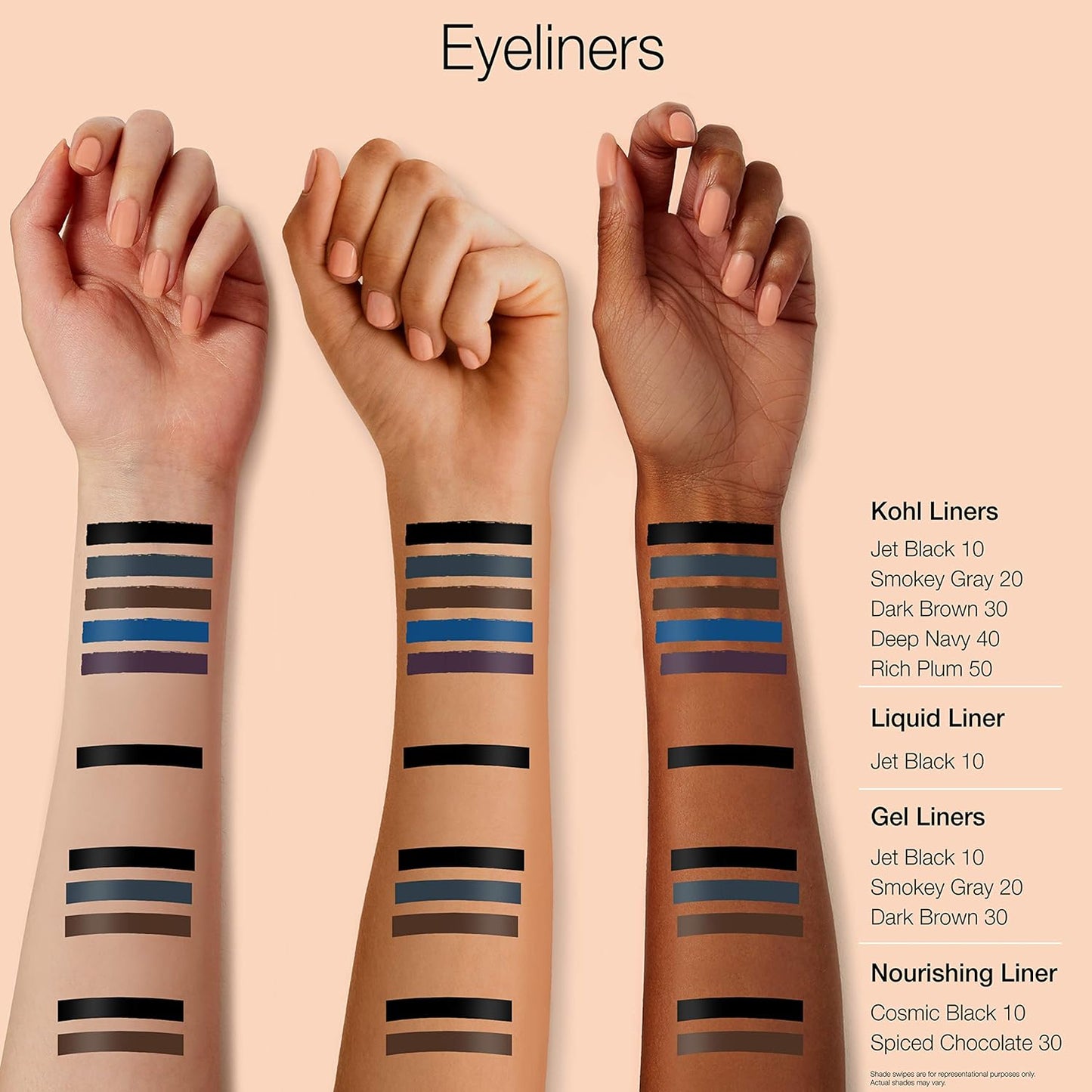 Neutrogena Smokey Kohl Eyeliner with Antioxidant Vitamin E, Water-Resistant &amp; Smooth-Gliding Eyeliner Makeup, Smokey Gray, 0.014 oz