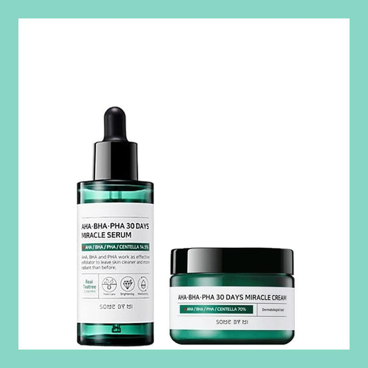 Miracle Pure Set #Serum + Cream