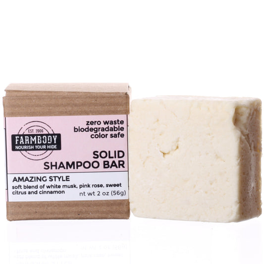 ZER0 WASTE SHAMPOO BAR | SULFATE FREE | AMAZING STYLE