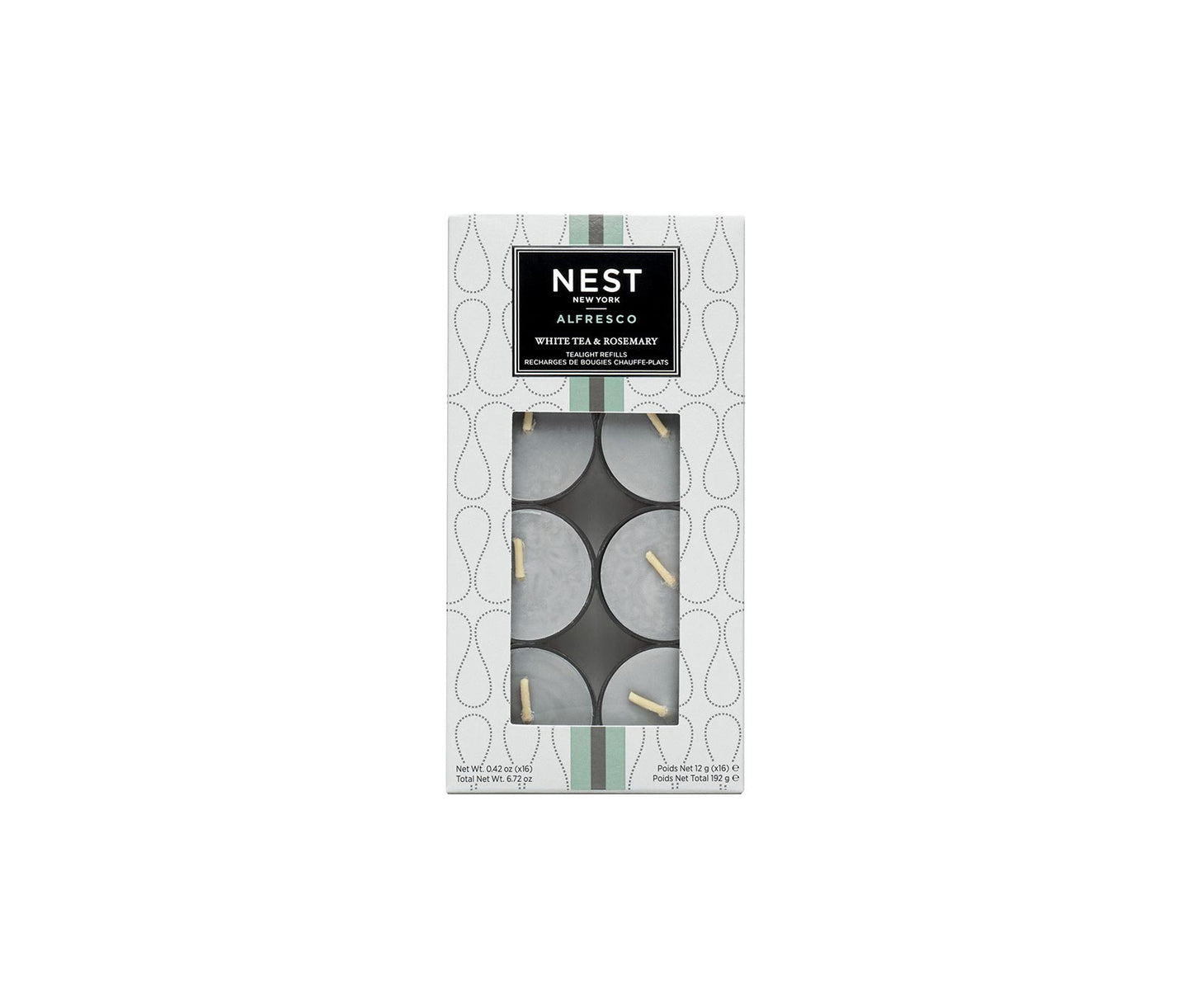 White Tea & Rosemary Alfresco Tealight Refill