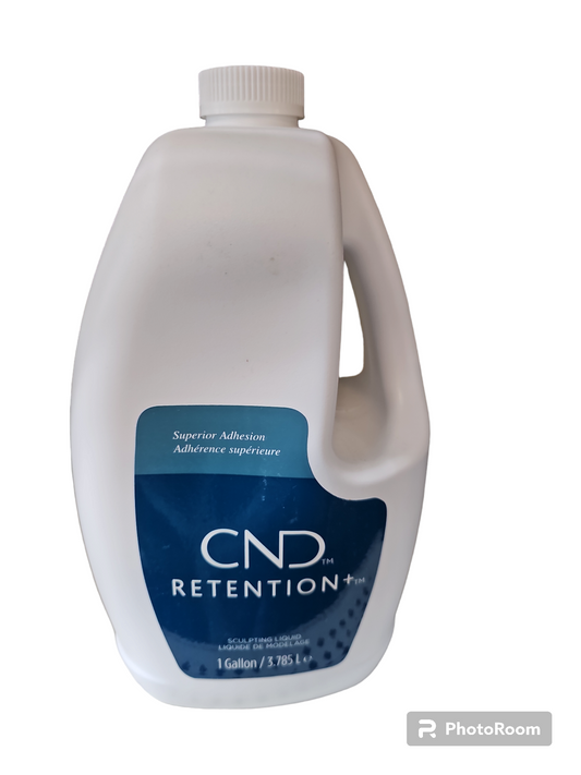 CND - Nail Manicure Acrylic Sculpting Liquid Retention+ - 1 Gallon