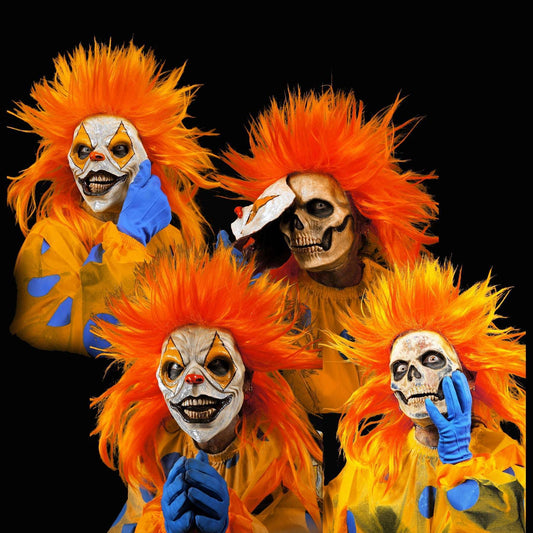 FX Faces Skull Clown Rip Off Foam Latex Prosthetic
