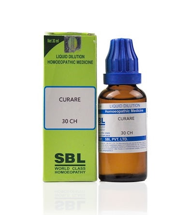 Curare Dilution 6C, 30C, 200C, 1M, 10M, CM