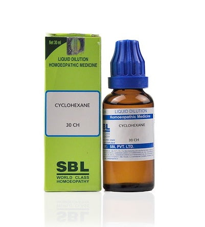 Cyclohexane Dilution 6C, 30C, 200C, 1M, 10M, CM