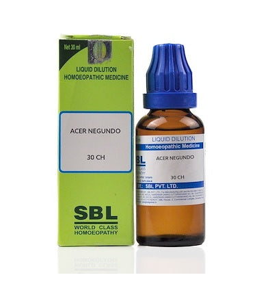 Acer Negundo Dilution 6C, 30C, 200C, 1M, 10M, CM