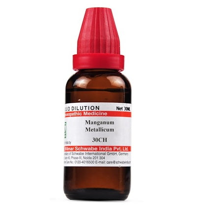 Manganum Metallicum Dilution 6C, 30C, 200C, 1M, 10M