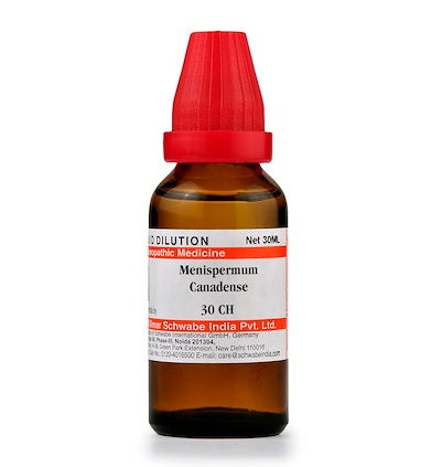 Menispermum Canadense Dilution 6C, 30C, 200C, 1M, 10M