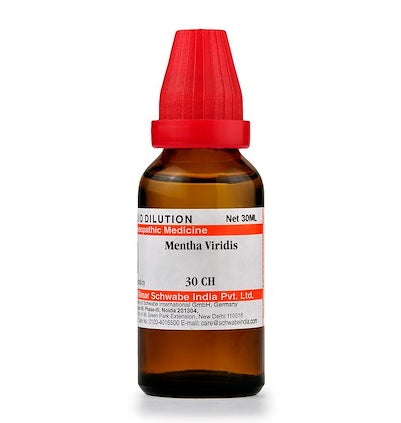Mentha Viridis Dilution 6C, 30C, 200C, 1M, 10M