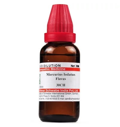 Mercurius Iodatus Flavus Dilution 6C, 30C, 200C, 1M, 10M