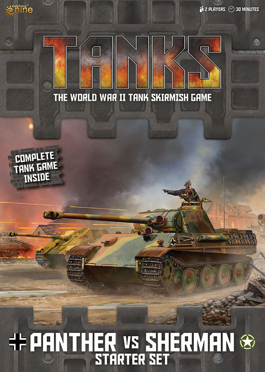 Gale Force Nine - Tanks Panther vs Sherman Starter Set