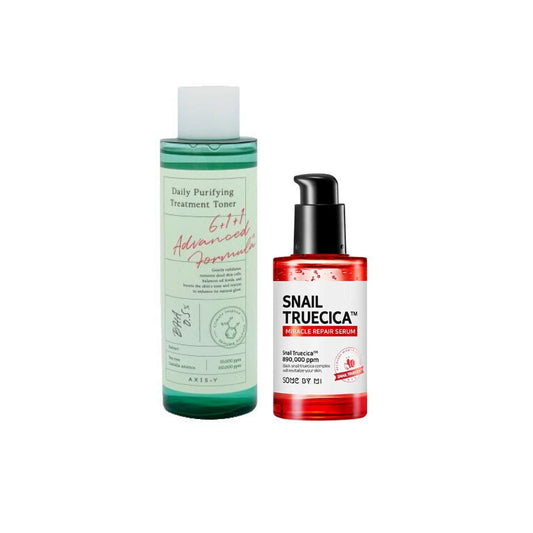 Axis-Y Toner Plus Snail Truecica Set