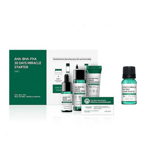 SOME BY MI Miracle Kit Plus 30 days Tea Tree Spot Oil Set
