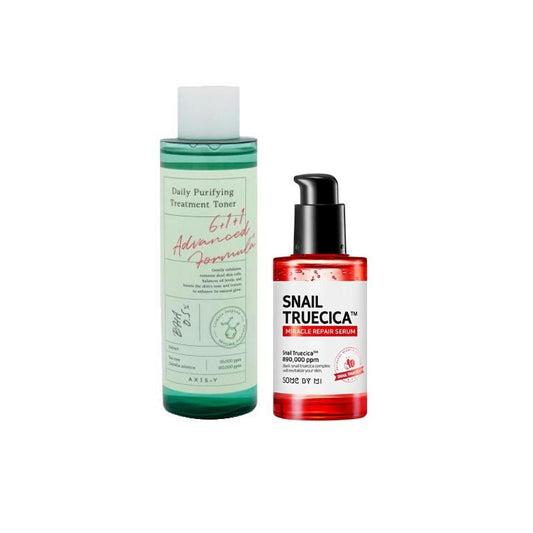 Axis-Y Daily Purifying Treatment Toner+Snail Truecica
