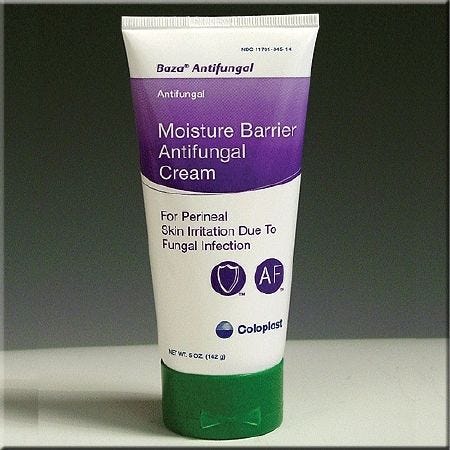 Coloplast Baza Antifungal Skin Protectant: 12 Count, 5 oz, Tube, Scented