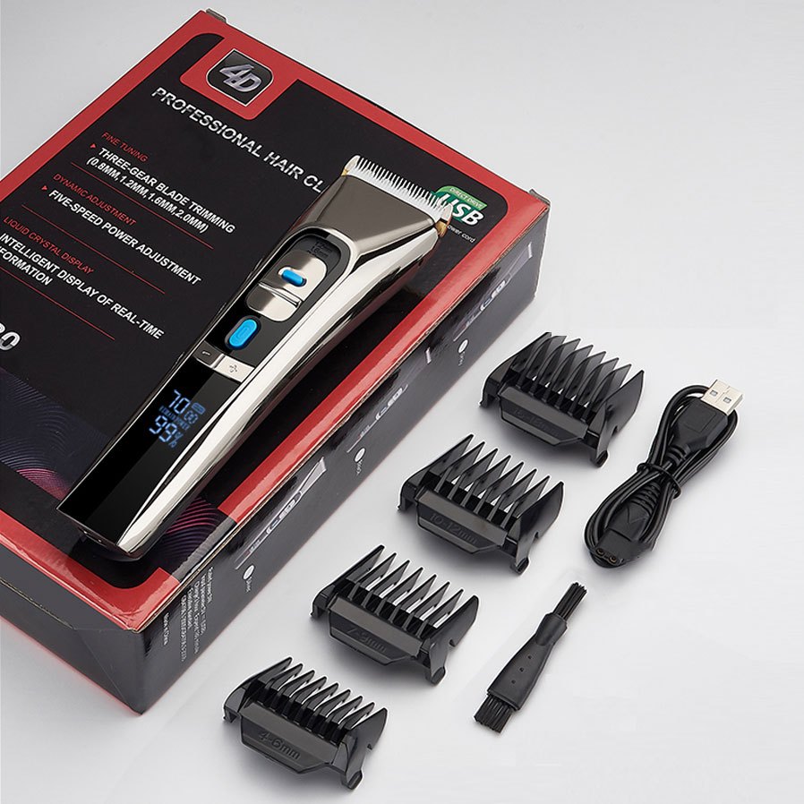 Electric Groin Hair Trimmer for Men - Waterproof Wet/Dry Body Shaver with LCD Display, 5 Adjustable Speeds, and 180 Minutes of Shaving Time