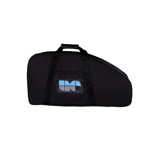Below knee prosthetic leg bag for traveling.