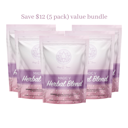 Magic v Steam Universal Cleanse Organic Herbs Blend (5 Pack Bundle)