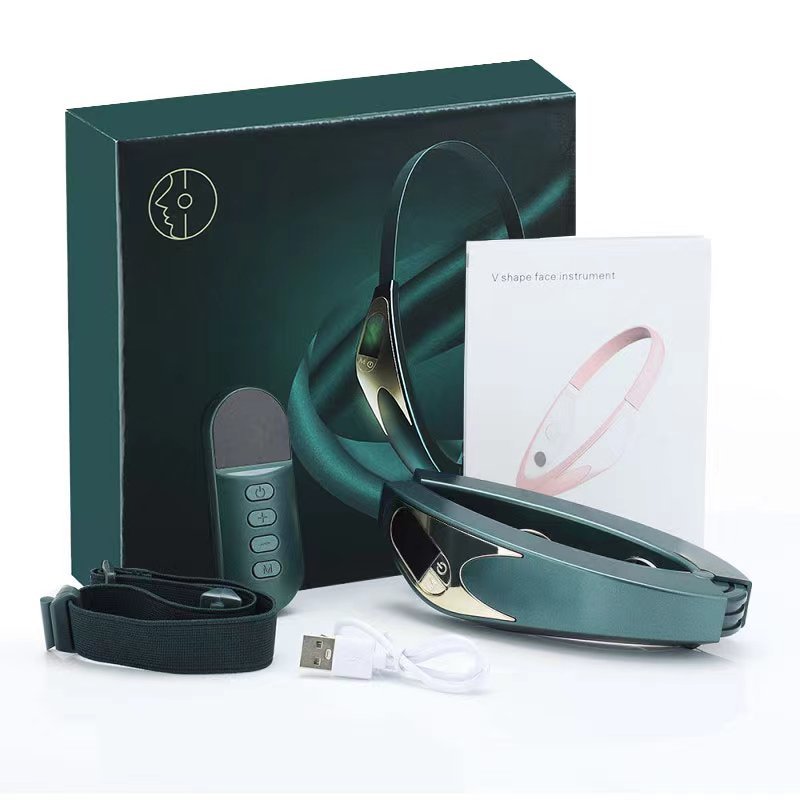 Intelligent Microcurrent EMS Face Lifting Instrument - Reduce Double Chin, Tighten Skin, and Rejuvenate Your Look