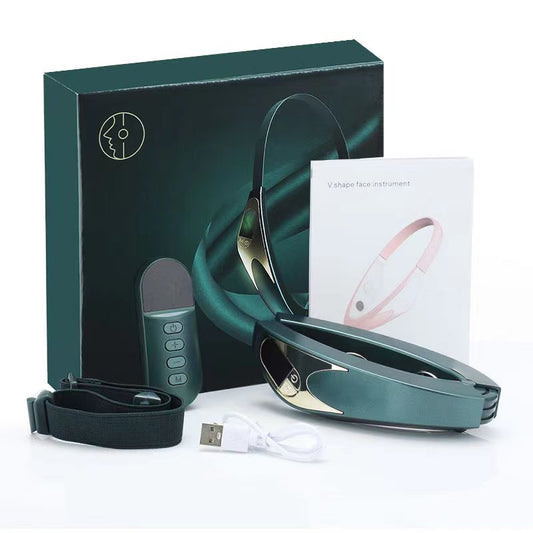 Intelligent Microcurrent EMS Face Lifting Instrument - Reduce Double Chin, Tighten Skin, and Rejuvenate Your Look
